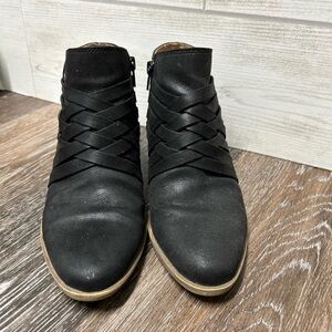 Life Stride Black Ankle Boots